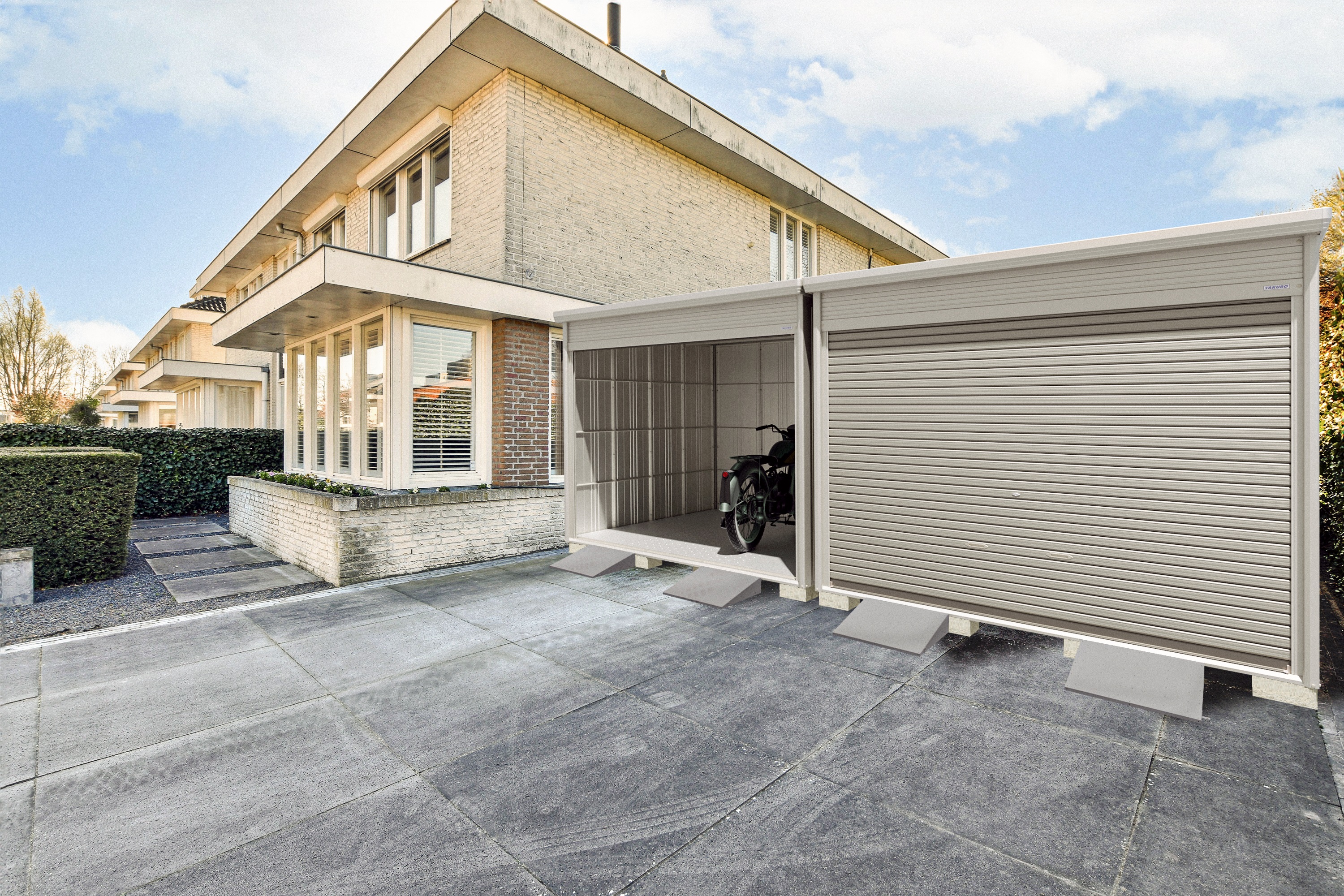 Japanese Steel Storage Shed